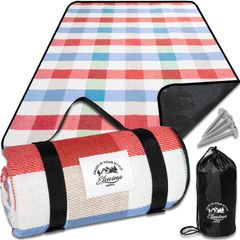 【数量限定】【BEPAL Net掲載品】 レジャーシート ピクニックシート 厚手 12人用 100x150cm 大判 コンパクト 防水 おしゃれ Eluvina（エルビナ） (マドラス)