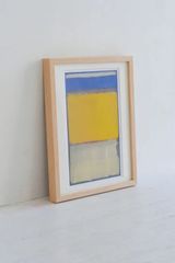MARK ROTHKO (マーク・ロスコ) | Number 10 | アートプリント / ポスター フレーム付き 北欧 モダンアート 抽象画 アートポスター ギフト ナチュラル 玄関 ポスター リビング アート 木製 フレーム 天然木