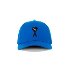 Ami✖️puma』ハートロゴ キャップ 青