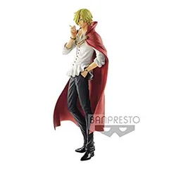 【中古】バンプレスト ワンピース フィギュア GLITTER&BRAVE-SANJI- サンジ【ノーマル版 マント付き】