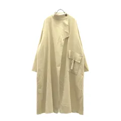AMERI UNDRESSED アメリ スタンドカラー ロングコート S ベージュ レディース 古着