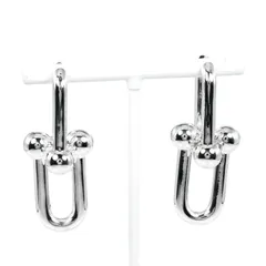 美品 ティファニー ハードウェア　エクストララージ ピアス シルバー925 TIFFANY&Co. TIFFANY & Co. ティファニー Hard Wear ハード