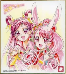 【中古】紙製品 キュアドリーム＆ラビリングレース プリキュア色紙ART 「映画ヒーリングっど プリキュア ゆめのまちでキュン!っとGoGo!大変身!!」 来場者特典 第2弾