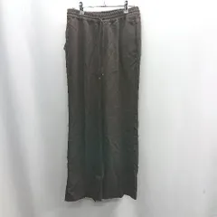 ◇ ⊇Φ niko and … ニコアンド ストレートパンツ サイズ３ ブラウン レディース E  【1410290040959】