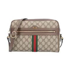 グッチ スモール オフィディア ショルダーバッグ GGスプリームキャンバス 517080 ベージュ レディース  GUCCI  中古 グッチ