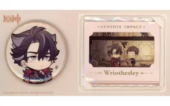 【中古】グッズセット リオセスリ 清潔!大作戦 缶バッジ＆クリアカードセット 「原神」