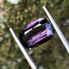 天然　非加熱　6.03Cts　パープル　スピネル　ルース　希少　高貴　神秘感　高品質　1点物　産地証明鑑別書付き