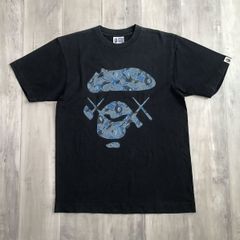 BAPE × KAWS Cloud camo Tシャツ Mサイズ a bathing ape カウズ エイプ ベイプ アベイシングエイプ NIGO 迷彩