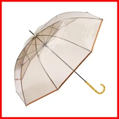 定番人気新品《ケイタマルヤマ》新品 チェック ラージサイズ長傘 雨傘 バンブー 8本骨 傘