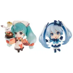 【中古】トレーディングフィギュア 全2種セット ビッグサイズフィギュア 「ガシャポンくじ 初音ミク 雪ミクあそーと ～SNOW MIKU 2024～」 A賞