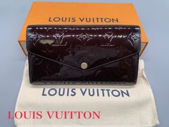 LOUIS VUITTON ヴェルニ ヴェルニサラ 財布赤色