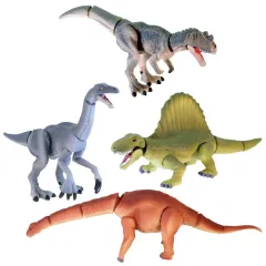 【中古】トレーディングフィギュア 全4種セット 「あそべる生物フィギュアシリーズ ガチャアクション THE恐竜 太古の支配者」