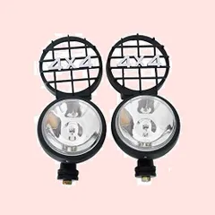 【数量限定】フォグライト ドライビングライト 12V 【WNJAPAN】４×４ H3 55W 4WD 四駆車 ハロゲン 2個セット クリア HT-27CL