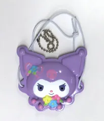 【中古】キーホルダー クロミ-フラワー- 「マイメロディ＆クロミ ミニチュアおめんコレクション」