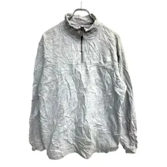 Carhartt ハーフジップ トレーナー Mサイズ カーハート グレー 古着卸 アメリカ仕入 t2411-3208