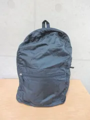 無印良品 リュック バックパック 軽量 無地 ネイビー