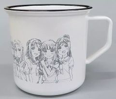 [중고] 머그컵·탕만 Aqours 원화 법랑풍 머그컵 [러브라이브! 선샤인!! 5주년 전시회 -Pieces of Aqours-]