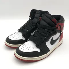 【中古】NIKE AIR JORDAN 1 RETRO HIGH OG スニーカー 28cm DZ5485-106 ブラック ホワイト レッド ナイキ[10]