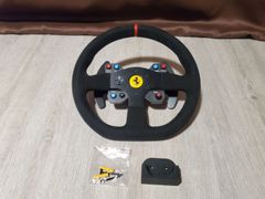 THRUSTMASTER フェラーリ 599XX EVO 30 Wheel Add-On Alcantara Edition 【中古品】 ハンコン