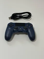 DUALSHOCK4　 ワイヤレスコントローラー PS4　動作確認済み　デュアルショック4 ミッドナイト・ブルー