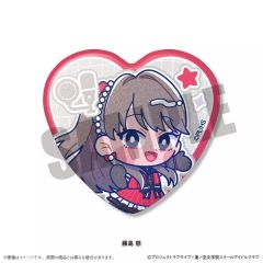 スーパーダンガンロンパ2 終里赤音 ハート型アクリルバッジ 受注生産