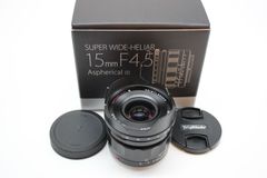 ■ほぼ新品■ VoightLander SUPER WIDE-HELIAR 15mm F4.5 ASPHERICAL III E-mount Eマウント ＊23911