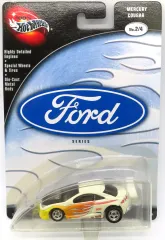 【中古】ミニカー 1/64 MERCURY COUGAR(ホワイト×イエロー) 「100% Hot Wheels Ford SERIES」 [56588]