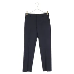 PRADA (プラダ) Wool Pants DNA559 S161 11HR ウールスラックスパンツ ネイビーのサムネイル