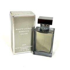 【モテ香水】ラルフローレン　ロマンス　メン　シルバー　オードトワレ　50ｍｌ S0007 新品未使用 ラルフローレン Ralph Lauren ロマンス ROMANCE