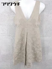 ◇ ANAYI アナイ ノースリーブ 膝下丈 ワンピース サイズ38 ベージュ レディース 【中古】 【1002798535961】のサムネイル