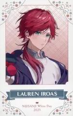 【中古】キャラカード ローレン・イロアス(レア) 「バーチャルYouTuber にじさんじ ホワイトデー2023 ランダムチェキ風カード」