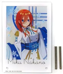 【中古】アクリルスタンド・アクリルパネル 中野三玖(百鬼夜行Ver.) アクリルアートパネル 「映画 五等分の花嫁」