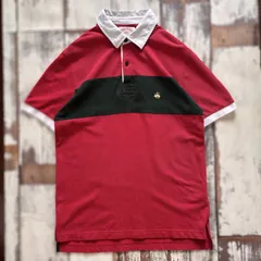 Brooks Brothers ブルックスブラザーズ　ゴールデンフリース　刺繍ロゴ　ポロシャツ M