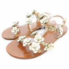 kate spade ブラック フラワーサンダル　日本未入荷　24.0〜25.0 kate spade ブラック フラワーサンダル 日本未入荷 24.0〜25.0