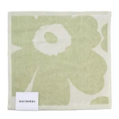 新品 マリメッコ marimekko ハンドタオル ミニタオル ハンカチ 30cm ウニッコ MINIPYYHE グリーン 73524 073524 160 北欧雑貨 北欧デザイン ネコポスのサムネイル
