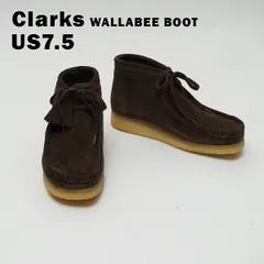 【新品未使用】Clarks クラークス WALLABEE BOOT ワラビーブーツ 35402 BROWN SUEDE ブラウン スエード メンズ ブーツ