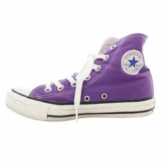 コンバース CONVERSE オールスター US カラーズ HI ALL STAR US COLORS HI ハイカットスニーカー シューズ 1SD043 キャンバス 23cm 紫 パープル /GV