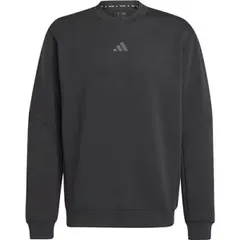 【新品】【J2XLサイズのみ】adidas(アディダス) 51 MD4Mクルーネック メンズ オーバーサイズ スウェットトレーナー ブラック KSH13-JJ4642-J2XL