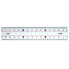 ソニック 直線定規 15cm 学納タイプ SN-366 （1点）