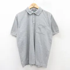 XL/古着 マックレガー 半袖 ポロ シャツ メンズ 00s 鹿の子 グレー 霜降り 25jul15 中古 トップス