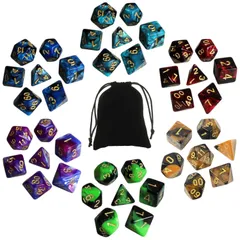 MTG レアダイス クリスタルダイス 20面 プレリ限定ポーチ、ダイスセット MTG レアダイス クリスタルダイス 20面 プレリ限定ポーチ