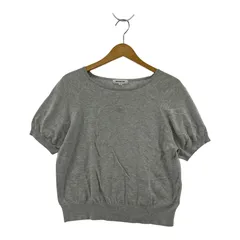 NATURAL BEAUTY BASIC ナチュラルビューティーベーシック ボートネックカットソー sizeM/グレー