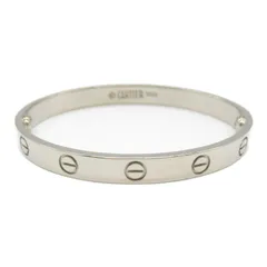 カルティエ CARTIER ブレスレット ラブブレス 腕回り14.5cm K18WG（ホワイトゴールド） ラブブレス レディース Used Aのサムネイル