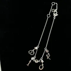 【中古】Christian Dior クリスチャンディオール アクセサリー ブレスレット バングル ディオールロゴ 星形 シルバー ヴィンテージ レディース【中古美品】HIBUOCHI VINTAGE