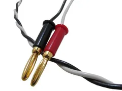 スピーカーケーブル 両端バナナ加工 2本1セット 3.0m（スピーカー2台分）| ケーブル：BELDEN ベルデン 8470 | プラグ：テイシン 