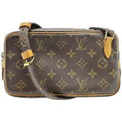 ☆☆LOUIS VUITTON ルイヴィトン ポシェット・マルリーバンドリエール M51828 ブラウン レディース 袋有
