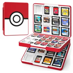 【在庫セール】カード収納ケース ATiC Switch/Switch Lite/Switch有機ELモデル/3DS/3DSXL/DS/DSi対応 Switchソフト60枚/3DSソフト24枚/MicroSDカード36枚同時に収納 ゲームカード収納ボックス カー