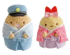【中古】ぬいぐるみ とんかつ＆えびふらいのしっぽ てのりぬいぐるみセット すみっコぐらしコレクション 「すみっコぐらし」 すみっコぐらしshop東京駅店限定