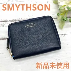 未使用　SMYTHSON スマイソン レザーラウンドジップ長財布　パープル　紫 楽天市場】スマイソン SMYTHSON 財布 レディース ラウンド