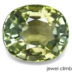 【鑑別書付】上品に輝くグリーンが美しいグリーントルマリン  宝石 ルース １．３１ＣＴ